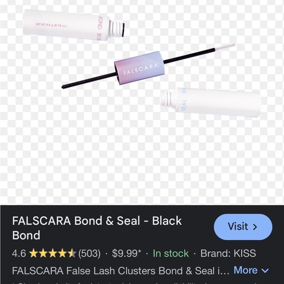 *FREE with purchase* 
Falscara bond and seal clear - Picture 2 of 3